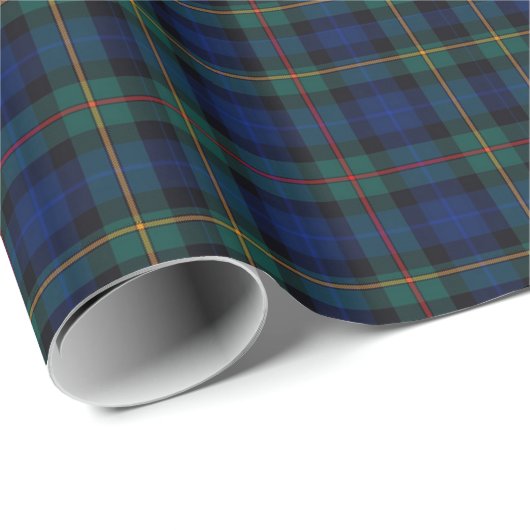 Smithschottischer Tartan-kariertes Geschenkpapier (Rolleneckpunkt)
