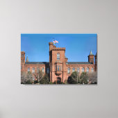 Smithsonian Castle in Washington, D.C. Leinwanddruck (Vorderseite)