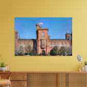 Smithsonian Castle in Washington, D.C. Leinwanddruck (Insitu (Wohnzimmer))
