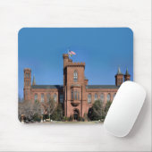 Smithsonian Castle in Washington, D.C. Mousepad (Mit Mouse)