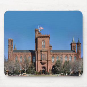 Smithsonian Castle in Washington, D.C. Mousepad