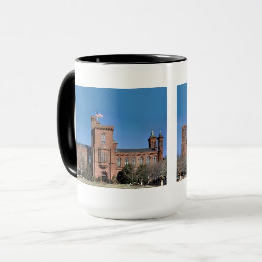 Smithsonian Castle in Washington, D.C. Tasse (Vorderseite Links)