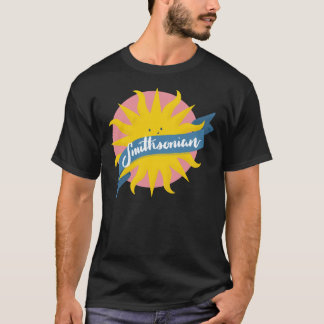 Smithsonian Institute Niedlich Sun Sticker T-Shirt