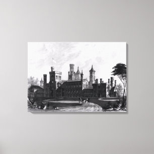 Smithsonian Institution vom Südwesten Leinwanddruck