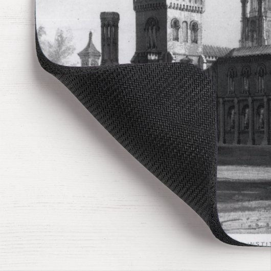 Smithsonian Institution vom Südwesten Mousepad (Ecke)