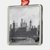 Smithsonian Institution vom Südwesten Silbernes Ornament (Links)