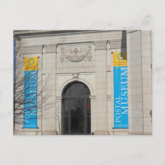 Smithsonian National Postmuseum Washington DC Postkarte (Vorderseite)