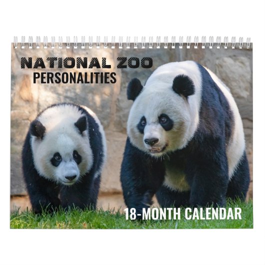 Smithsonian National Zoo 2022 Kalender (Titelbild)