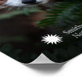 Smithsonian | Red Panda Poster (Ecke)