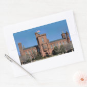 Smithsonian-Schloss in Washington, DC Rechteckiger Aufkleber (Umschlag)