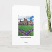 Smithsonian-Schloss und Haupt Garten-Karte Karte (Rückseite)