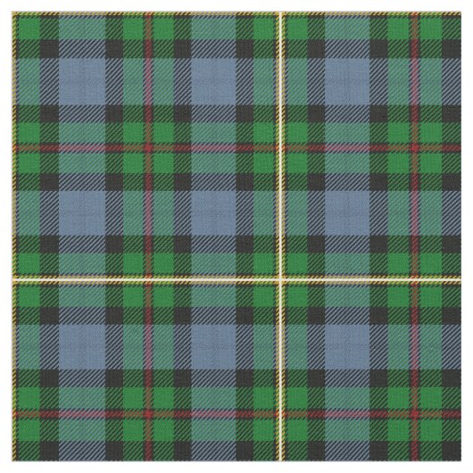 Smithtartan-Druck Stoff (Nahaufnahme)