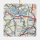 Smithville TN Keramikornament (Rückseite)