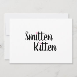 Smitten Kitten Cute Valentine Coffee Mug Gift Feiertagskarte