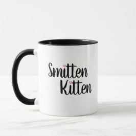 Smitten Kitten Cute Valentine Tasse
