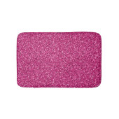 Smitten Pink Glitzer Badematte (Vorderseite)