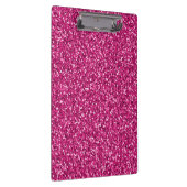 Smitten Pink Glitzer Klemmbrett (Rechts)