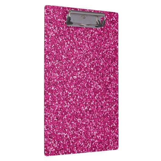 Smitten Pink Glitzer Klemmbrett (Rechts)