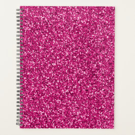Smitten Pink Glitzer Planer