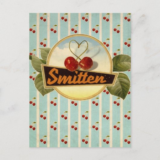 Smitten Postkarte (Vorderseite)