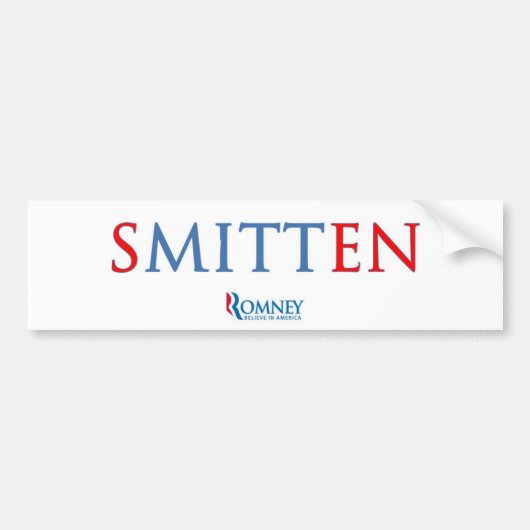 sMITTen ROMNEY Autoaufkleber (Vorne)