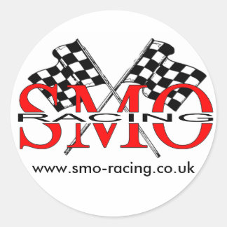 SMO-Racing Runder Aufkleber