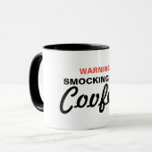 Smocking heiße Covfefe Tasse (Vorderseite Links)