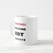 Smocking heißes Covfefe Kaffeetasse (Vorderseite Links)