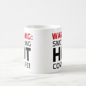Smocking heißes Covfefe politisch, Satire, lustig, Kaffeetasse (Mittel)