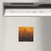 Smog in der Stadt Magnet (In Situ (Geschirrspüler))