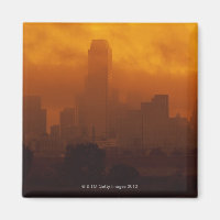 Smog in der Stadt