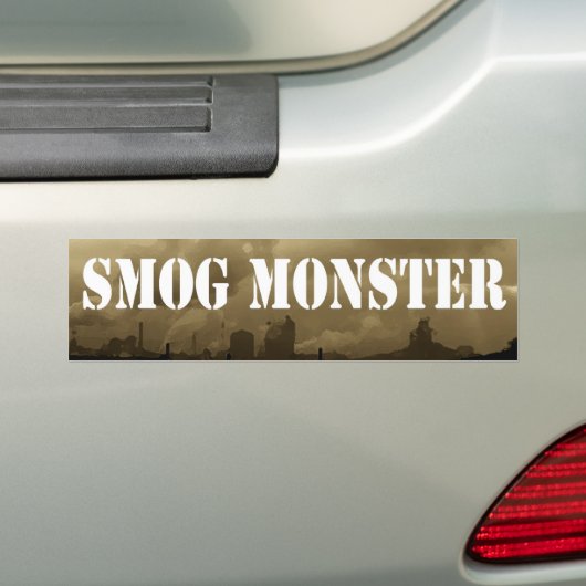 Smog-Monster Autoaufkleber (Auf Auto)