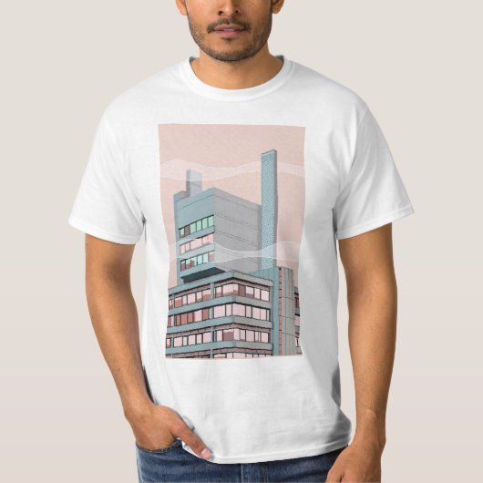 Smog-Stadt T-Shirt (Vorderseite)