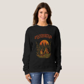 Smoke Always in Your Direction Camping Sayings Cam Sweatshirt (Vorne ganz)