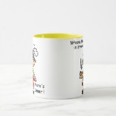 Smoke and Dinner T-shirts and Gifts Tasse (Zentrum)