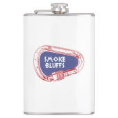 Smoke Bluffs Climbing Carabiner Flachmann (Vorderseite)