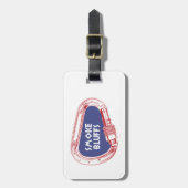 Smoke Bluffs Climbing Carabiner Gepäckanhänger (Vorderseite vertikal)