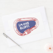 Smoke Bluffs Climbing Carabiner Rechteckiger Aufkleber (Umschlag)