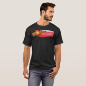 Smoke Cuban Cigar Lit Lips Smoking Graphic T-Shirt (Vorne ganz)