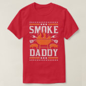 Smoke daddy Funny Vater GRILLEN T-Shirt (Design vorne)