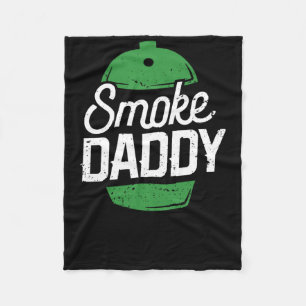 Smoke Daddy Green Egg Pitmaster Vater Grillen Gril Fleecedecke