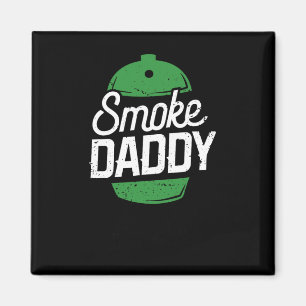 Smoke Daddy Green Egg Pitmaster Vater Grillen Gril Magnet