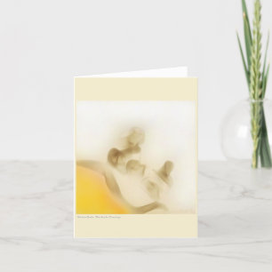 Smoke Drawing, Rockne Krebs, 1973 (Note Card) Karte