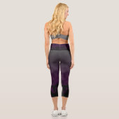 Smoke Orchid Capri Leggings (Rückseite)