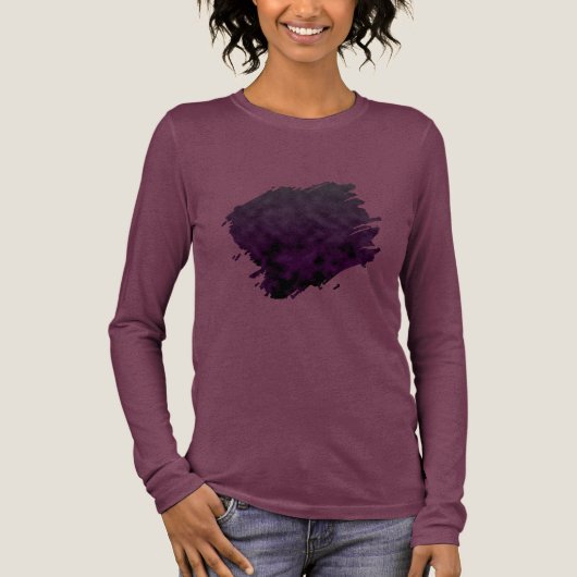 Smoke Orchid Tri-Blend Shirt (Vorderseite)