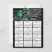 Smoke Shop Business Mini Kalender Magnet 2019 (Vorderseite)