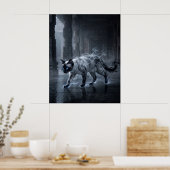 Smoke Siamese Whispering Mist Kunst Poster (Küche)