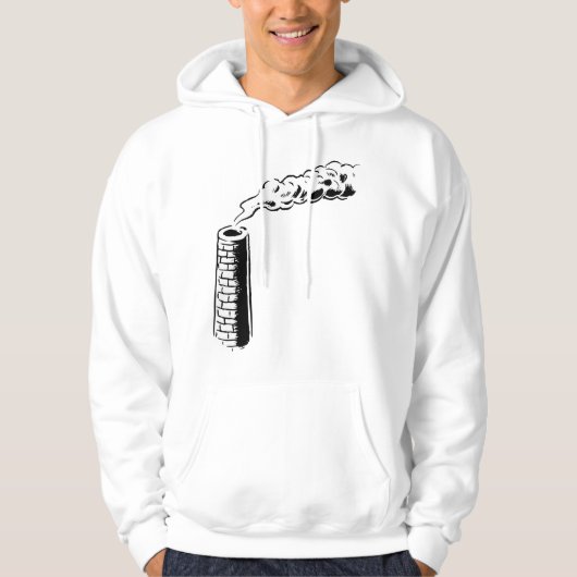 Smoke Stack Mens Hoodie (Vorderseite)