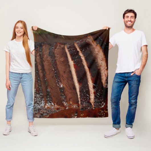 Smoked Brisket Fleece Blanket (Beispiel)
