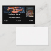 Smoked Meats Visitenkarte (Vorne/Hinten)